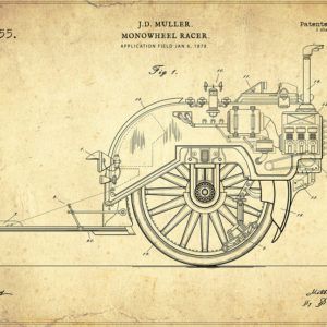 Monowheel:Mechanical Drawing