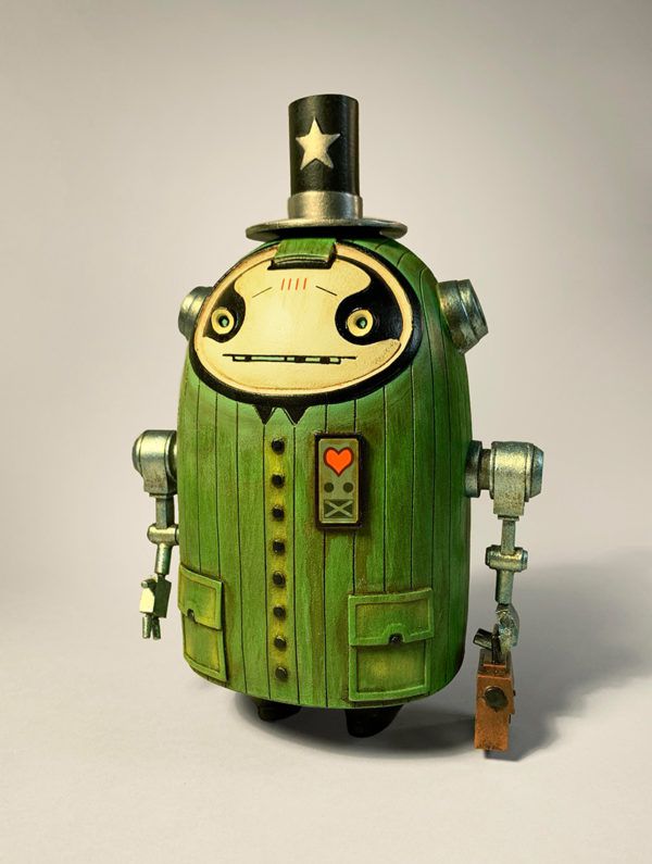 Prof Harkin: Resin Art Toy