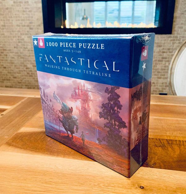 1000 piece Puzzle: Walking Through Tetraline: